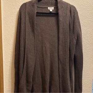 Women's Brown Knit Sweater